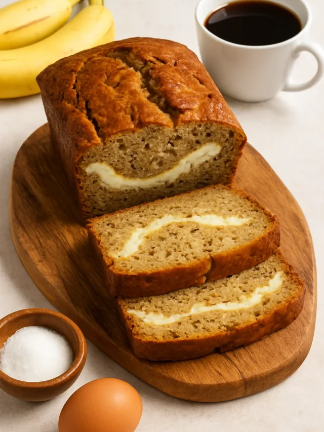 How To Make Cheesecake Banana Bread