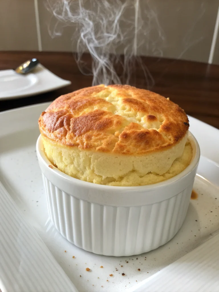 Cheese soufflé